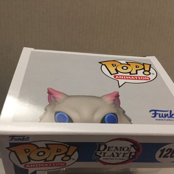 NEW Demon Slayer TargetCon Inosuke Hashibira Funko Pop Figure #1261 &  Pocket - Picture 8 of 14